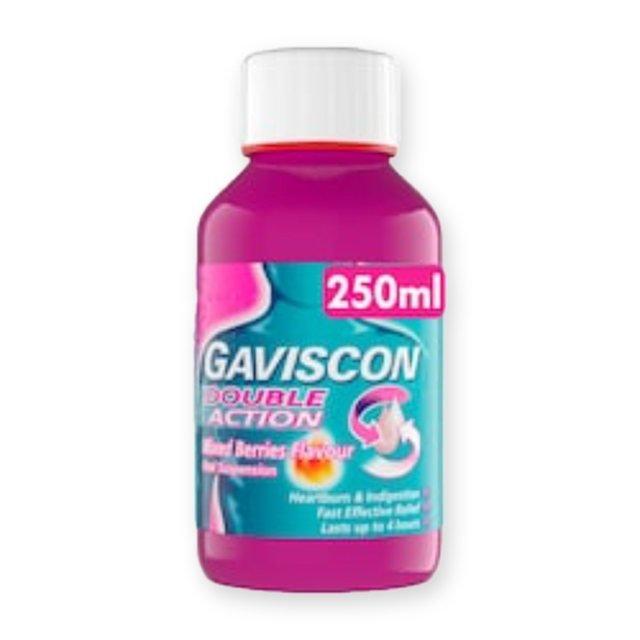 Gaviscon Double Action Heartburn & Indigestion Liquid Mixed Berry