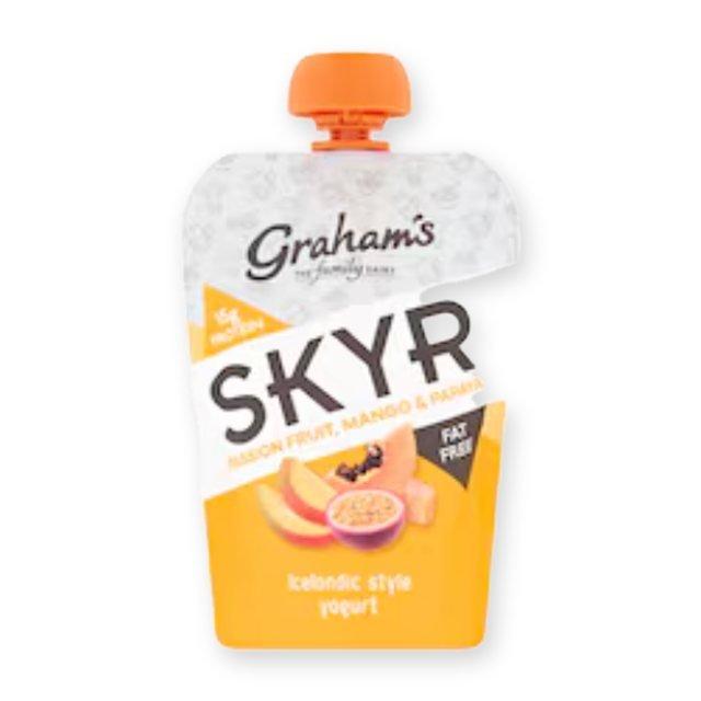Graham's Skyr Passion Fruit Mango Papaya Yogurt