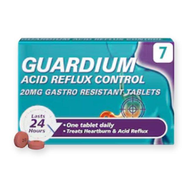 Guardium Acid Reflux Control Gastro-resistant Tablets 7s
