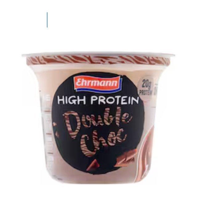 HIGH PROTEIN PUDDING A TOPPING DOUBLE CHOC