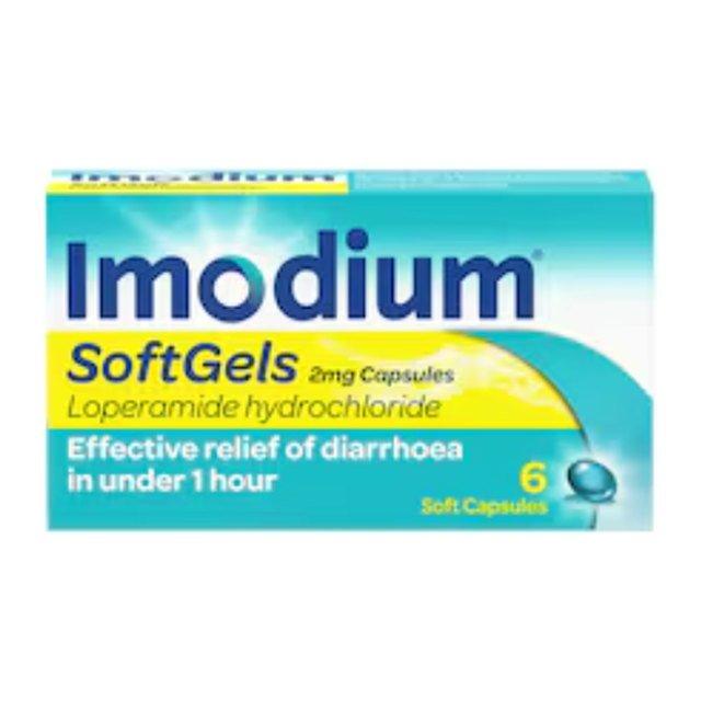 Imodium Softgel 2mg Capsules