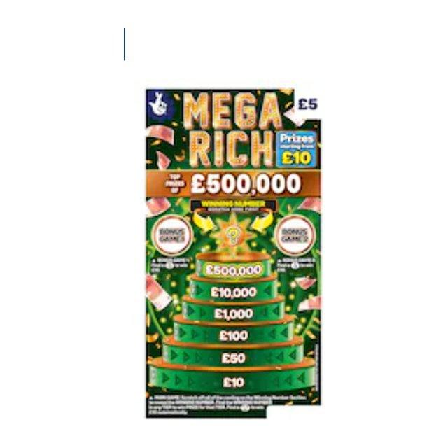 MEGA RICH SCRATCHCARD