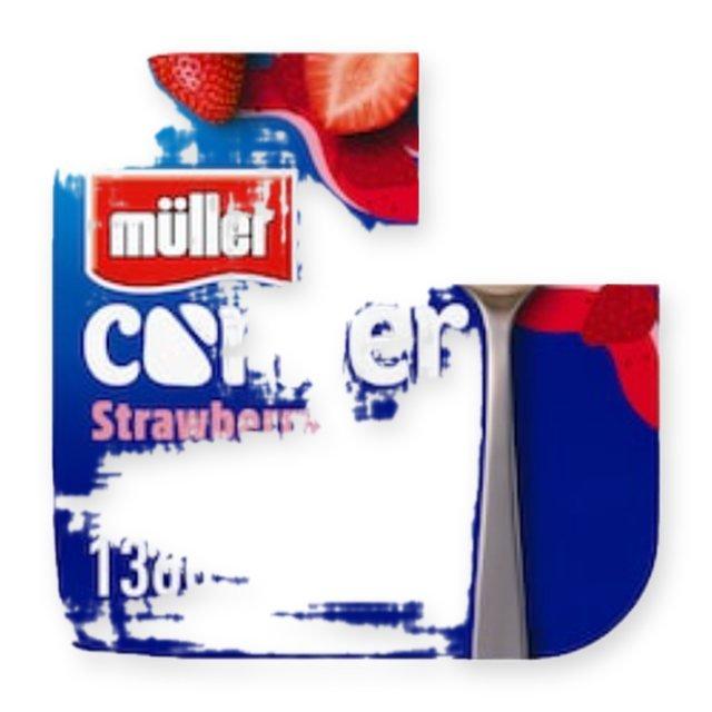Muller Corner Strawberry Yogurt