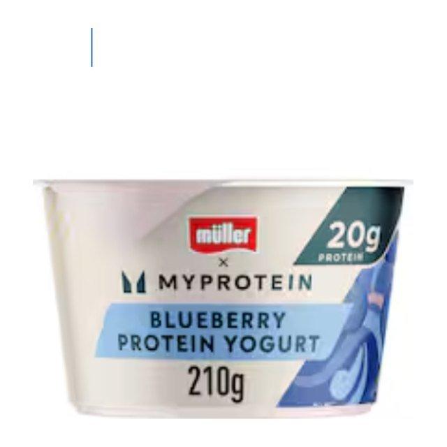 Muller X MYProtein Blueberry Yogurt