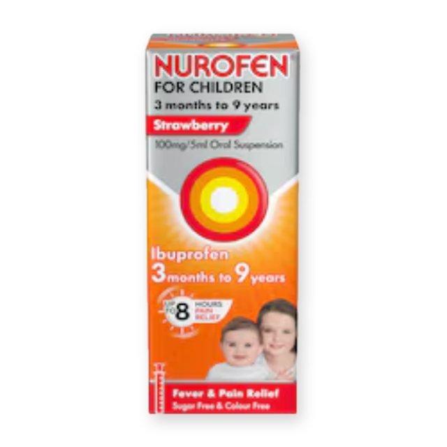 Nurofen For Children Ibuprofen Oral Suspension - Strawberry