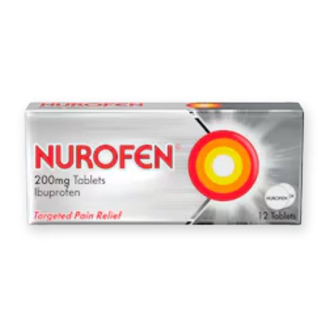 Nurofen Targeted Pain Relief Ibuprofen 200mg Tablets 12 pack