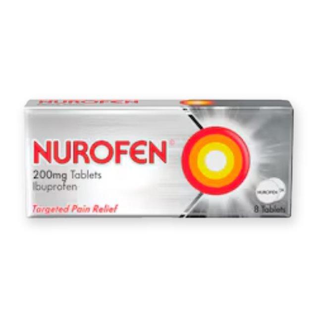Nurofen Targeted Pain Relief Ibuprofen 200mg Tablets 8s