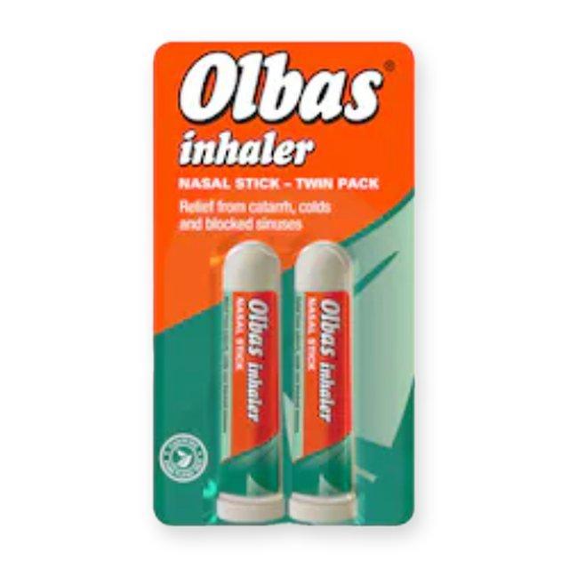 Olbas Inhaler Nasal Stick Twin Pack - 2 x 695mg