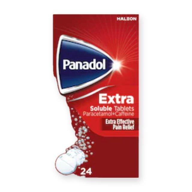 Panadol Extra Soluble Paracetamol Pain Relief Tablets 500mg