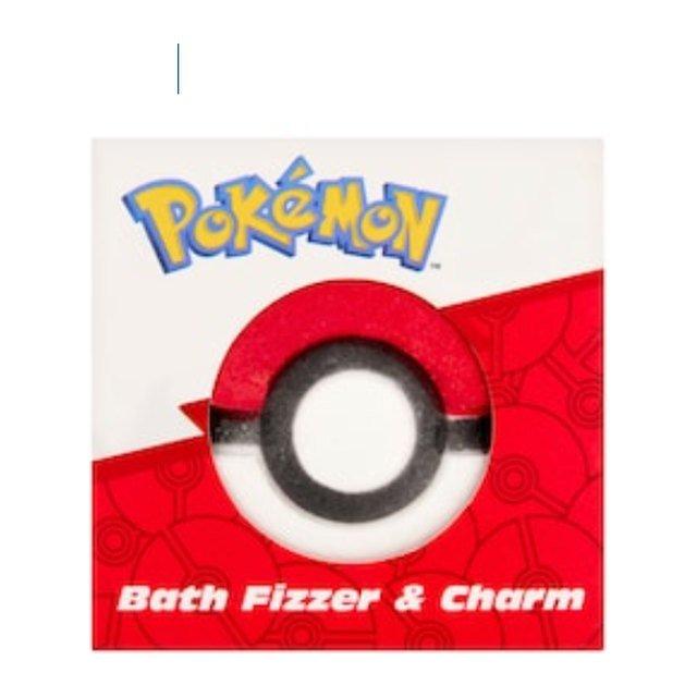 Pokemon bath fizzer and charm