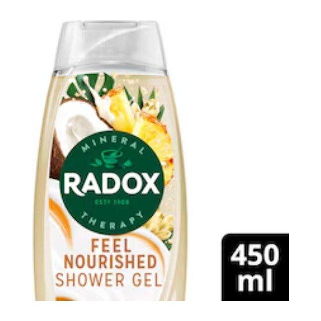 Radox Coconut & Pineapple Feel Nourished Tropical Blends Shower Gel Body Wash