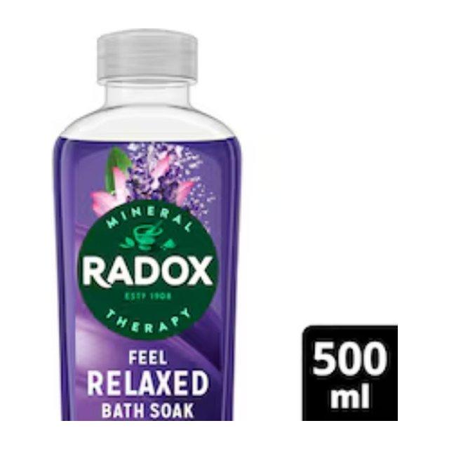 Radox Lavender Feel Relaxed Bath Soak Bubble Bath