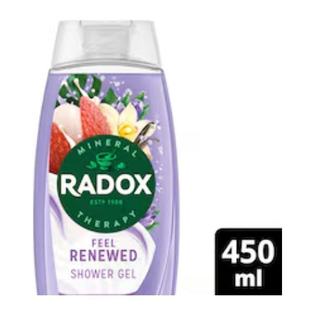 Radox Lychee & Vanilla Feel Renewed Shower Gel Body Wash