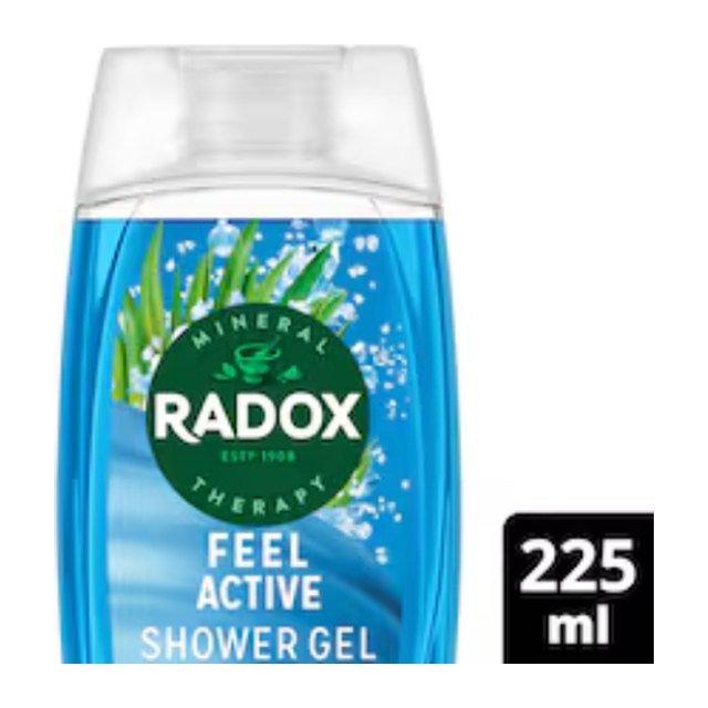 Radox Sea Salt & Lemongrass Feel Active Shower Gel Body Wash