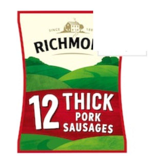 Richmond Thick Pork Sausages 12 Pack