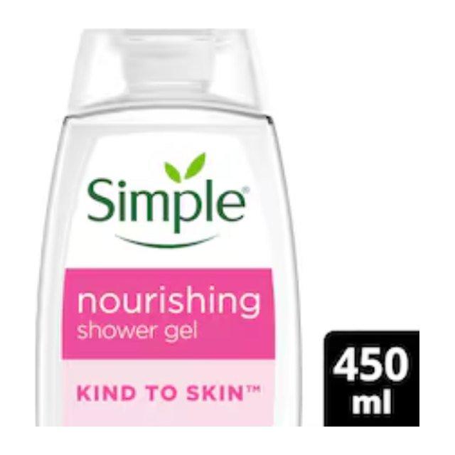 Simple Nourishing Kind To Skin Shower Cream Body Wash