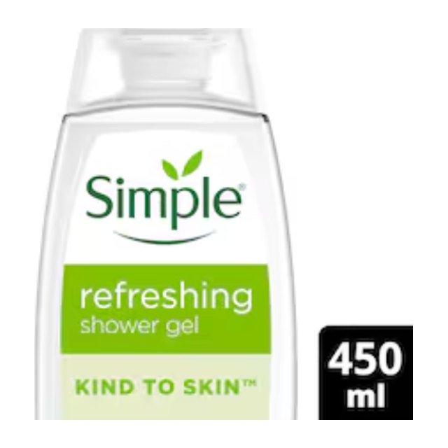 Simple Refreshing Kind To Skin Shower Gel Body Wash