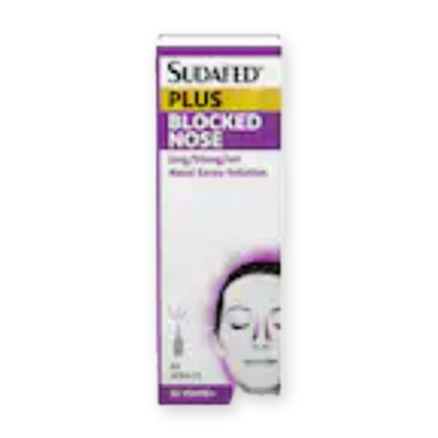 Sudafed Plus Blocked Nose Spray