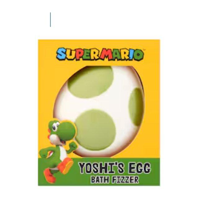 Super Mario yoshi's egg bath fizzer
