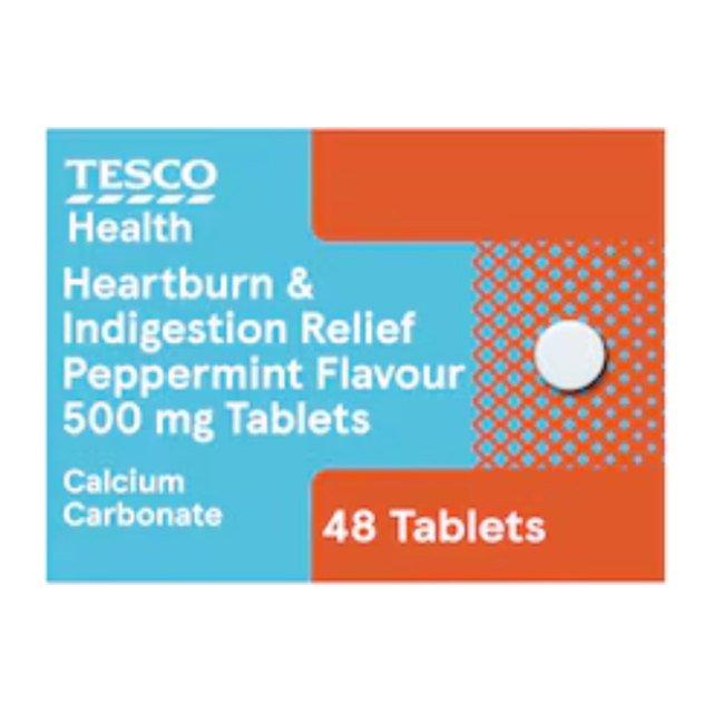 Tesco Antacid Peppermint Flavour