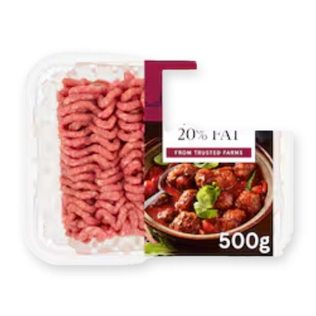 Tesco Beef Mince 20% Fat