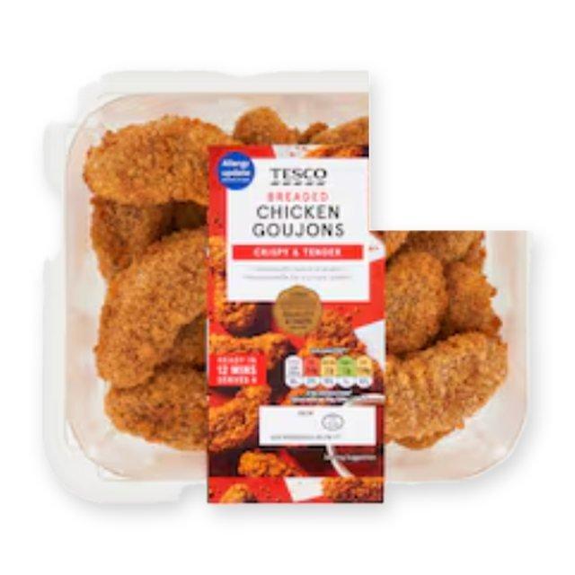 Tesco Breaded Chicken Goujons 540g