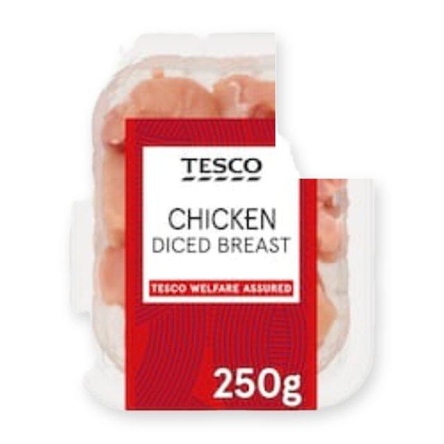 Tesco British Chicken Diced Breast