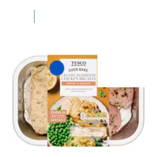 Tesco Creamy Mushroom Chicken Breasts