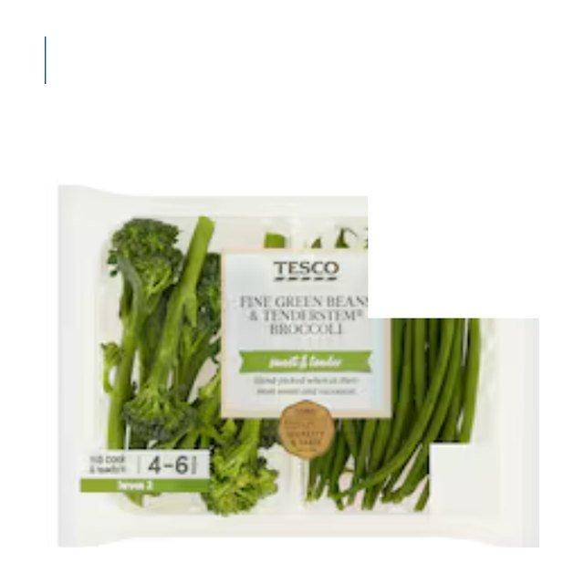 Tesco Fine Beans & Tenderstem Broccoli