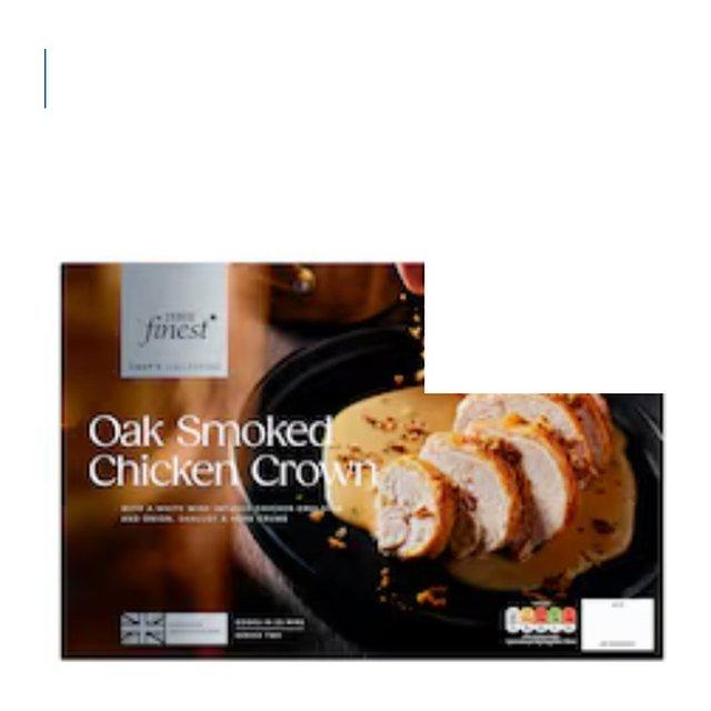 Tesco Finest Chef's Collection Oak Smoked Chicken Crown