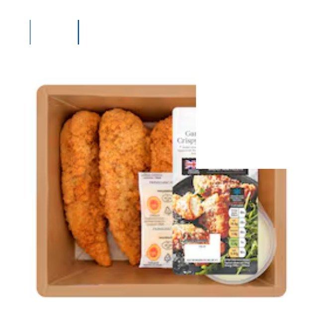 Tesco Finest Garlic & Parmesan Mini Fillets