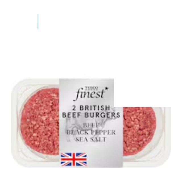 Tesco Finest Just 3 Ingredients British Beef Burgers