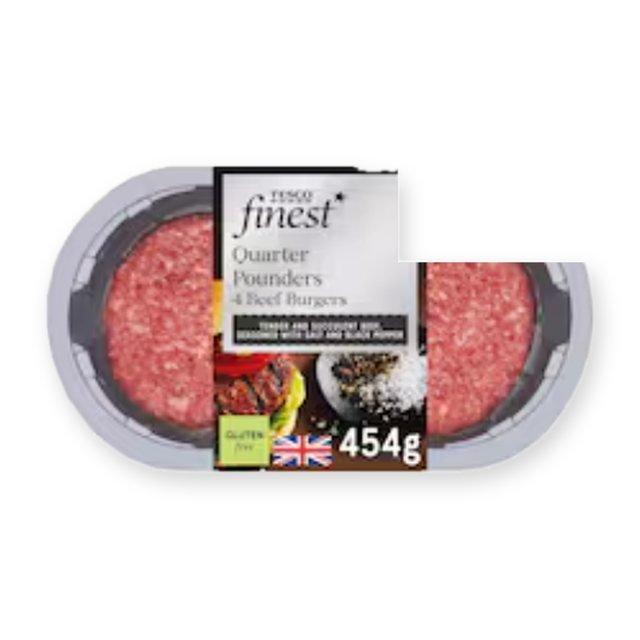 Tesco Finest Quarter Pounders