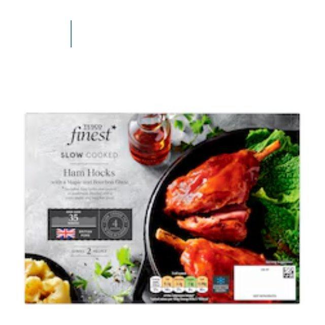 Tesco Finest Slow Cooked Ham Hocks with a Bourbon and Maple Glaze