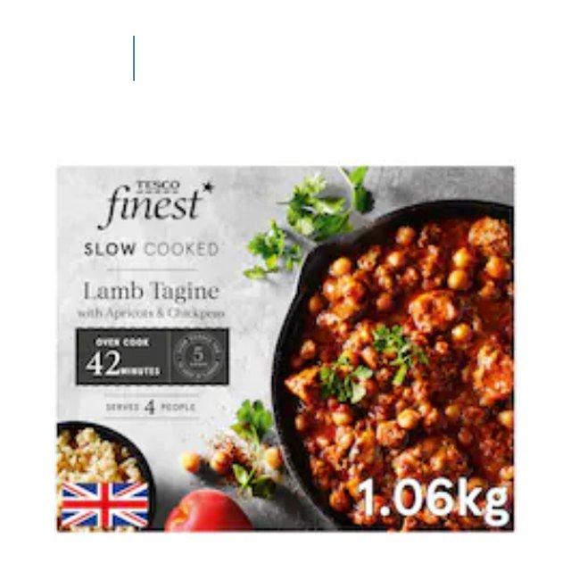 Tesco Finest Slow Cooked Lamb Tagine With Apricots & Chickpeas