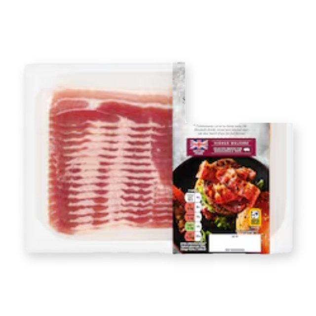 Tesco Finest Smoked Dry Cure Streaky Bacon