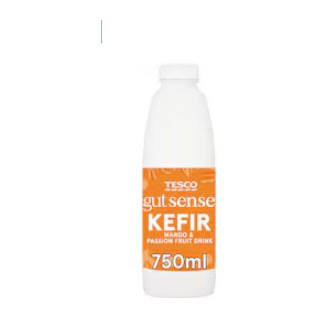 Tesco Gut Sense Kefir Mango and Passionfruit Drink