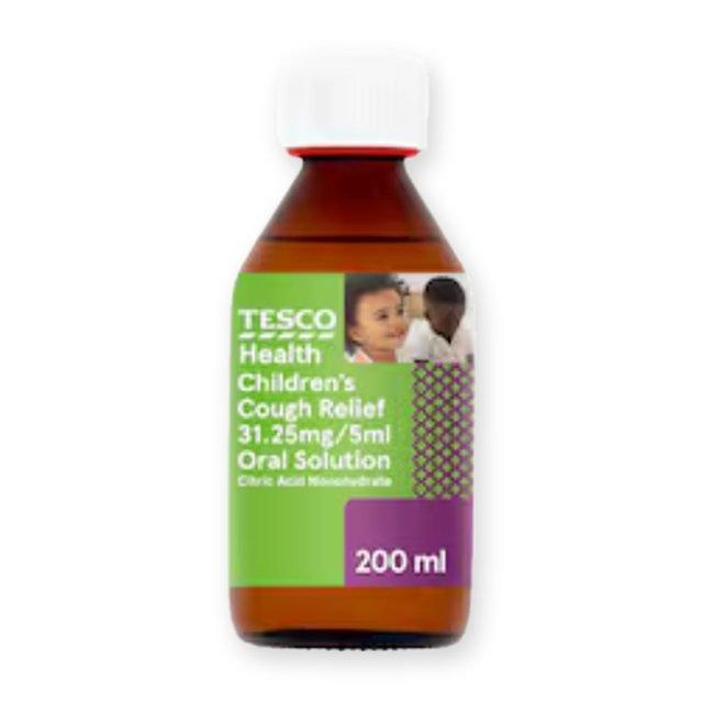 Tesco Health Children's Cough Relief Oral Solution