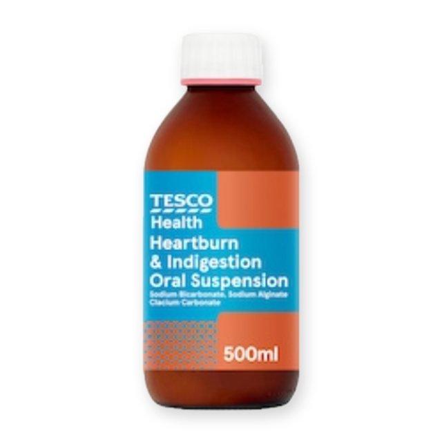 Tesco Health Heartburn & Indigestion Oral Suspension - Aniseed Flavour