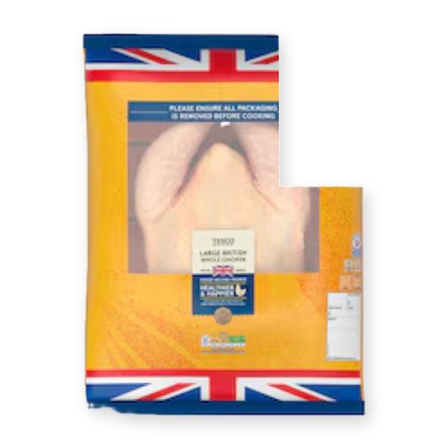 Tesco Large Whole Chicken 1.7
