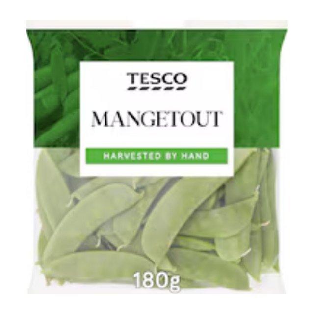 Tesco Mangetout 180g