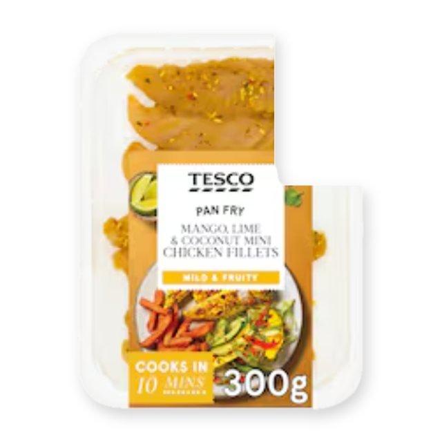 Tesco Mango, Coconut & Lime Mini Chicken Breast Fillets