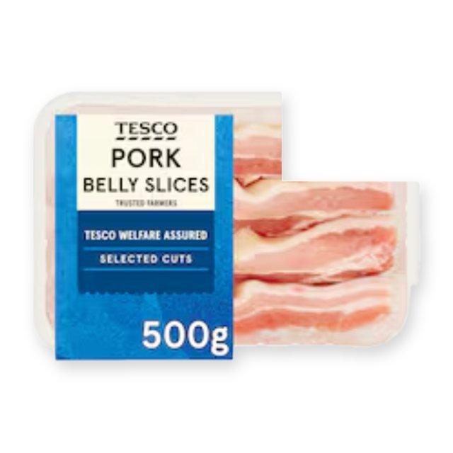 Tesco Pork Belly Slices
