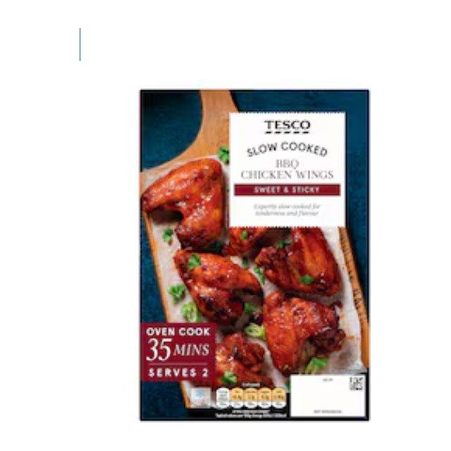 Tesco Slow Cooked BBQ Chicken Wings