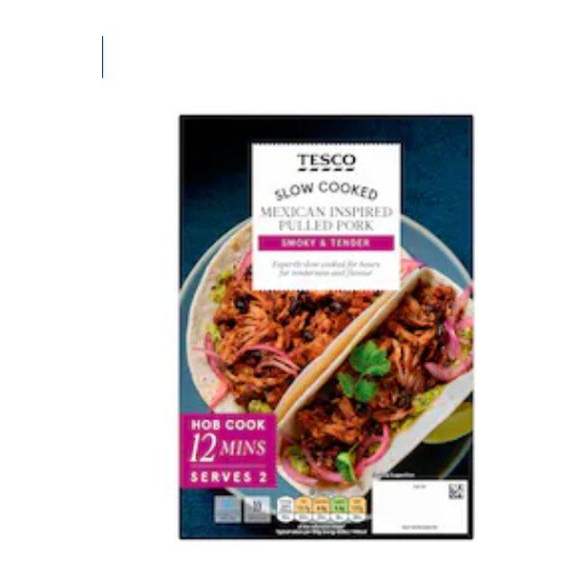Tesco Slow Cooked Mexican Inspired Pulled Pork