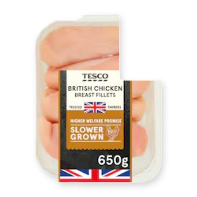 Tesco Slower Grown Chicken Breast Fillets