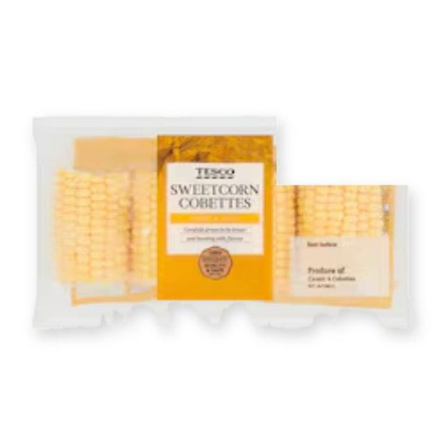 Tesco Sweetcorn Cobettes
