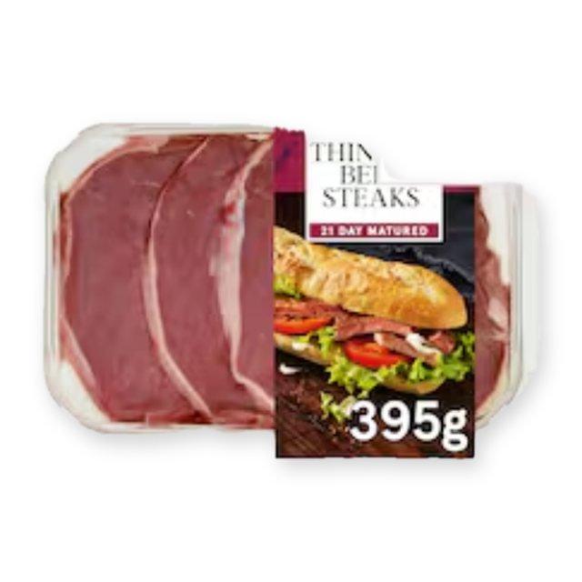 Tesco Thin Cut Beef Steaks