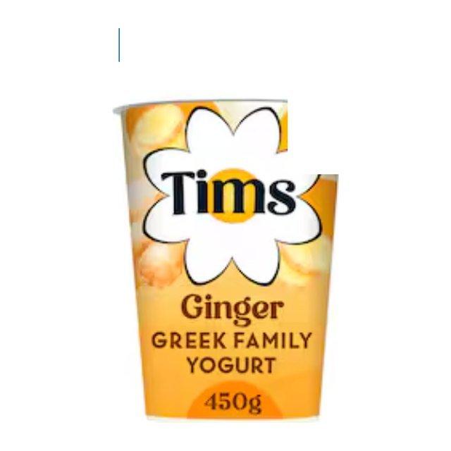 Tims Ginger Greek Family Yogurt
