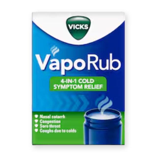 Vicks VapoRub 4ln1 Cold Symptom Relief Jar